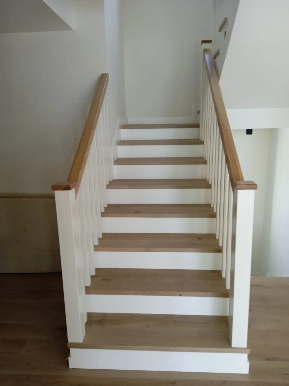 Escalera nórdica en roble