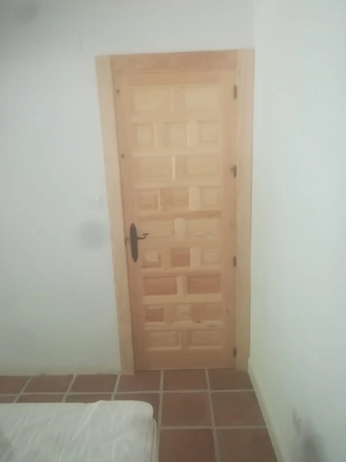 Puerta interior lacada cuarterones